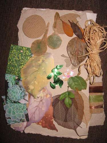 **LOADS OF LEAVES** Scrapbooking paper & embellishments add on set!!