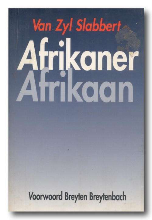 Afrikaner Afrikaan deur Van Zyl Slabbert (1999)