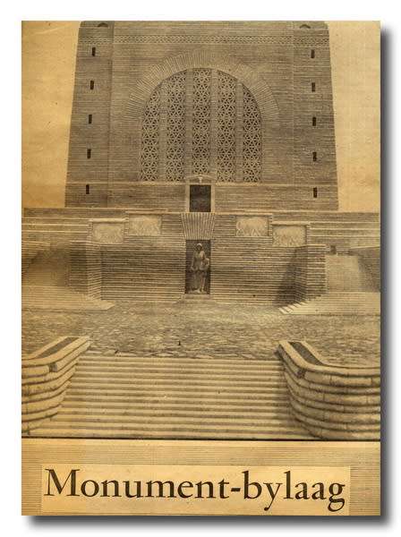 Die Vaderland - Monument Bylaag - 13 Desember 1949