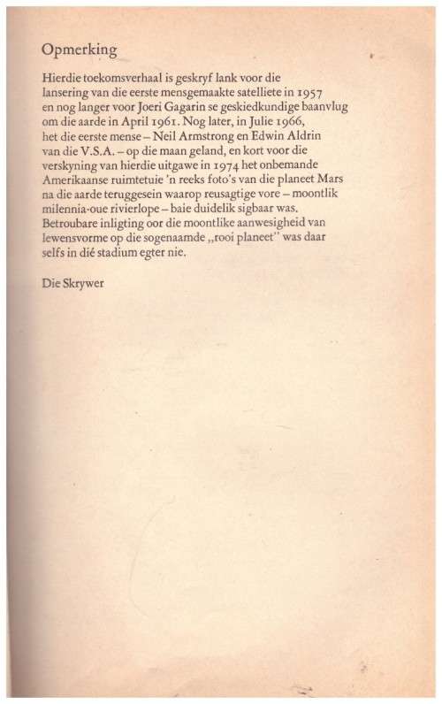 Fritz Deelman en die Skepe van Mars deur Leon Rosseau