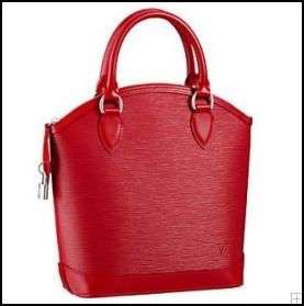 100% AUTHENTIC LOUIS VUITTON RED EPI LOCK IT BAG- WITH ORIGINAL RECEIPT FROM LV STORE