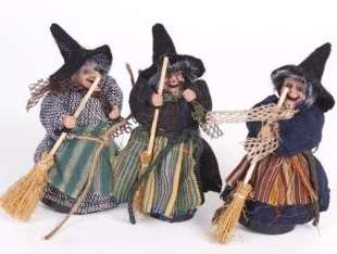 Standing Witch Ornament