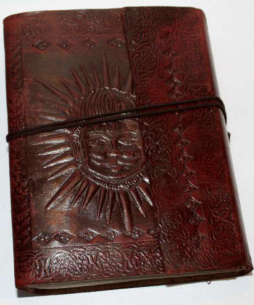 Genuine Leather Blank Book