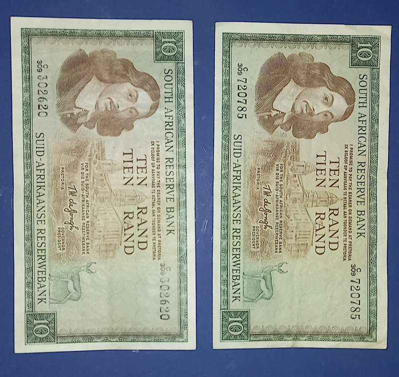 Old R10 Banknotes