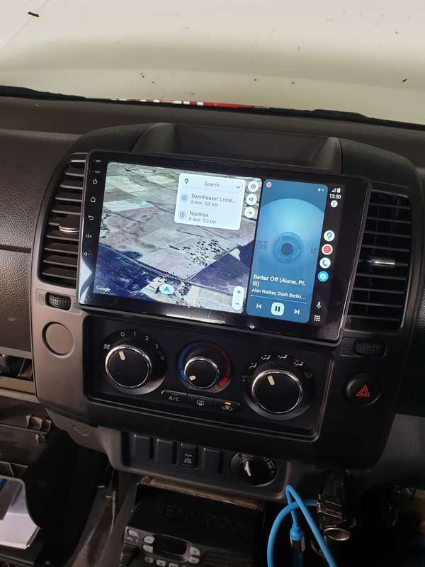 Navara d40 9` android head unit kit