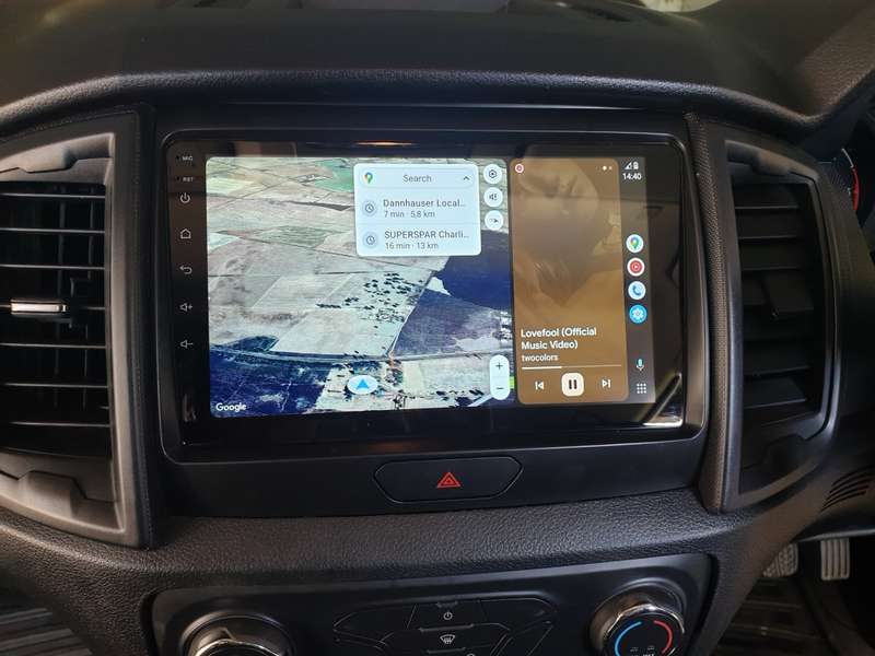Ford ranger T7 9` android head unit kit(models without factory cd player)