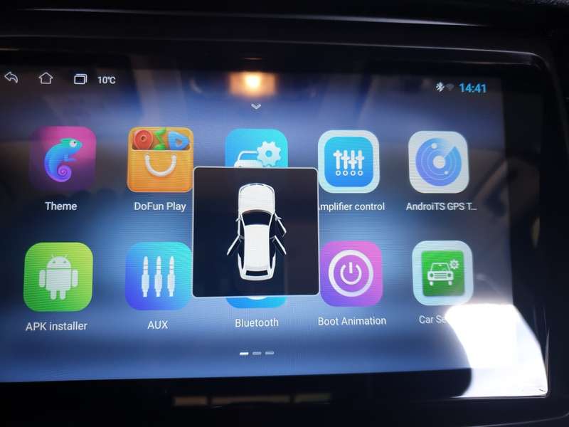 Ford ranger T7 9` android head unit kit(models without factory cd player)