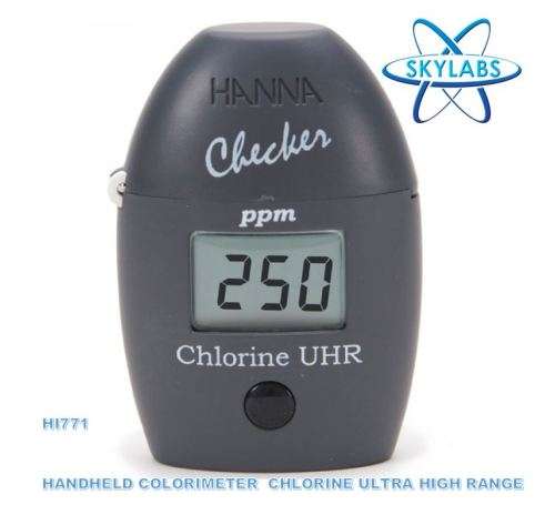 HANNA Ultra High Range Total Chlorine Colorimeter  Checker® HC HI771