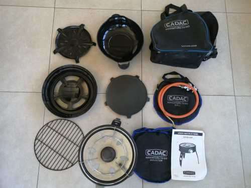 Cadac Safari Chef 1 with High Pressure Cylinder Adaptor Hose.