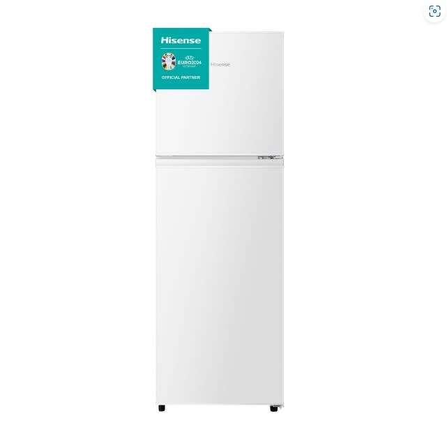 Hisense 154L Top Freezer Fridge - White