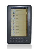 7 inch E-book Reader 7 " E-Book 4GB HD 480*800 MP4+ Free Protective Film Leather Case