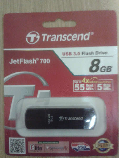 Transcend 8GB USB 3.0 Flash Drive