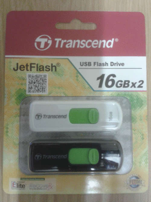 Transcend JetFlash 500/530 - 16GB X 2