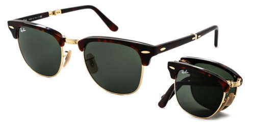 RAYBAN CLUBMASTER  FOLDING G15 LENS RB2176