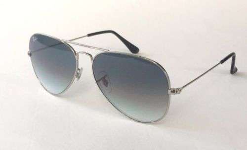 RAYBAN AVIATOR METAL SILVER RB3025
