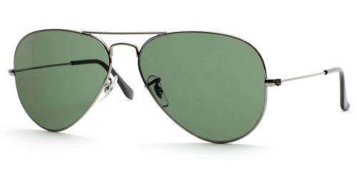 RAYBAN AVIATOR GUN_METAL/G15 LENS RB3025