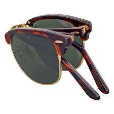 RAYBAN CLUBMASTER  FOLDING TORTOISE SHELL RB2176