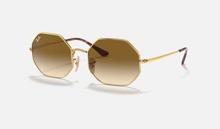 RAYBAN OCTAGON RB1972 METAL GOLD