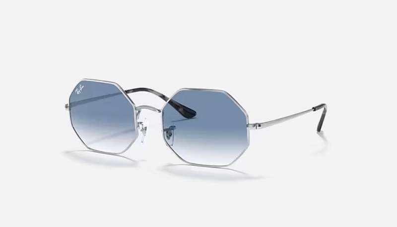 RAYBAN OCTAGON RB1972 METAL SILVER