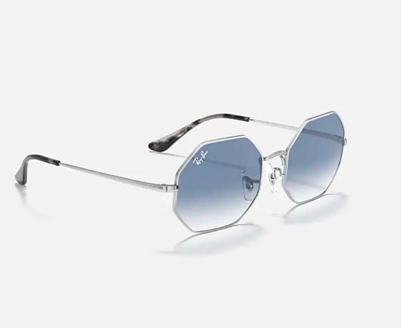 RAYBAN OCTAGON RB1972 METAL SILVER