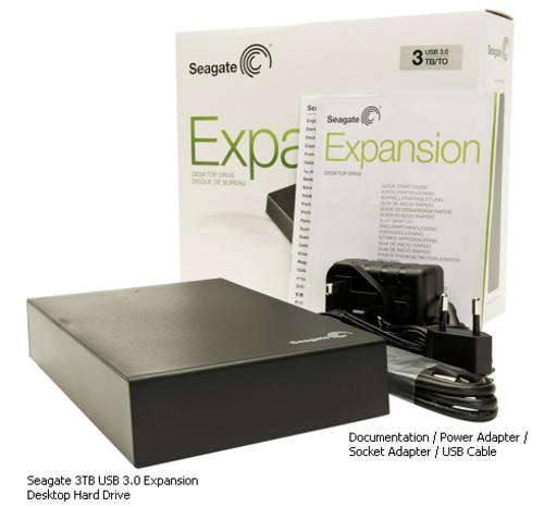 SEAGATE EXPANSION DESKTOP DRIVE 3TB AND USB 3.0 # BRAND NEW SEALED #