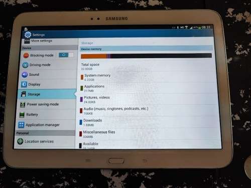 Samsung 32GB Tablet