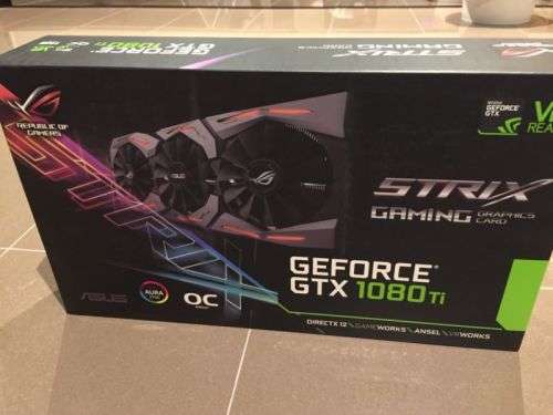 Asus ROG Strix GTX 1080 TI OC GPU