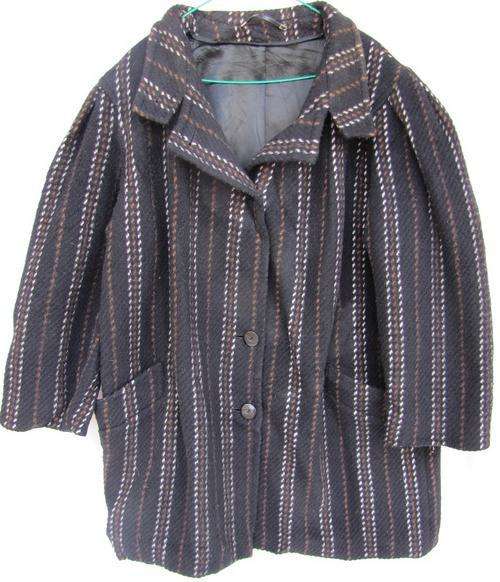 Ladies Stylish Wool Black Jacket (Size 44)