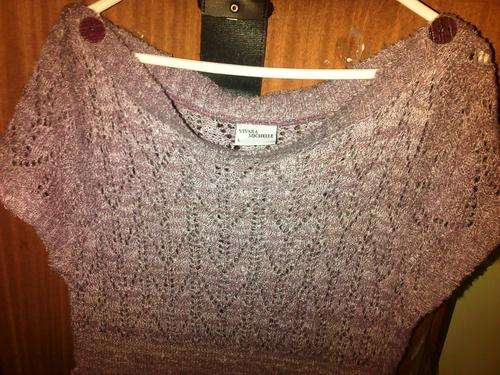 BEAUTIFULL LADIES KNITTED DRESS (L)