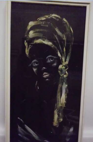 Beautifull picture of girl  (38 x 20 cm)