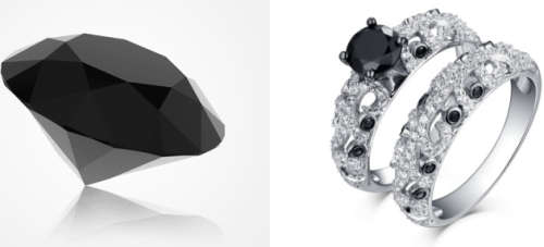 Natural Black Diamond A Grade