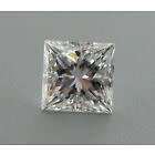 1.00 Carat Princess Cut  Diamond VVS1/ D Beautiful White Loose Diamond. Free Shippng