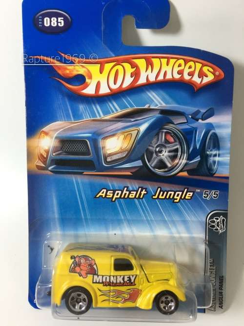 HW-Anglia Panel-2005 Asphalt Jungle Series #5-Yellow-Long Card-