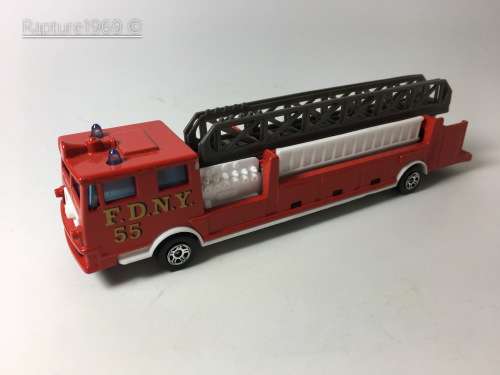 Majorette-Pompier Grande Echelle Fire Engine-Majorette-Red-Loose-