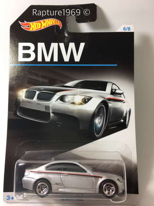 Hot Wheels-BMW M3-2016 BMW Series 6/8-Silver-Long Card