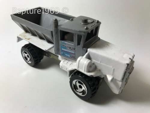 Hot Wheels-Oskosh Snowplow-Hot Wheels-White-Loose