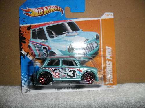 Hot Wheels Morris Mini (2011 Mint on Short Card)