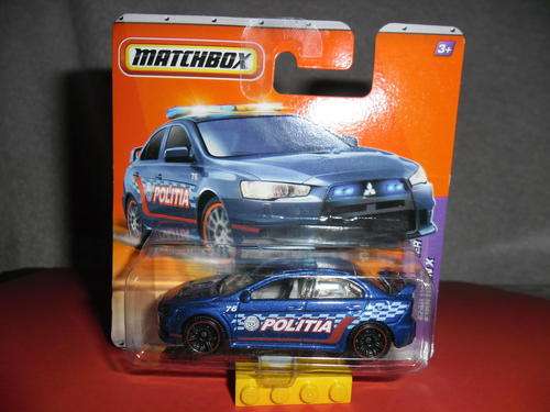 Matchbox Mitsubishi Lancer Evo X (mint on Short Card)