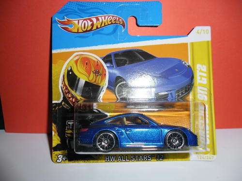 Hot Wheels Porsche 911 GT2 2012 HW All Stars (Mint on Card)