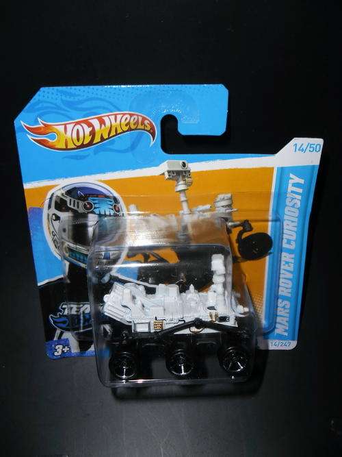Hot Wheels NASA's Mars Rover Curiosity 2012 New Models (Mint on Short Card)