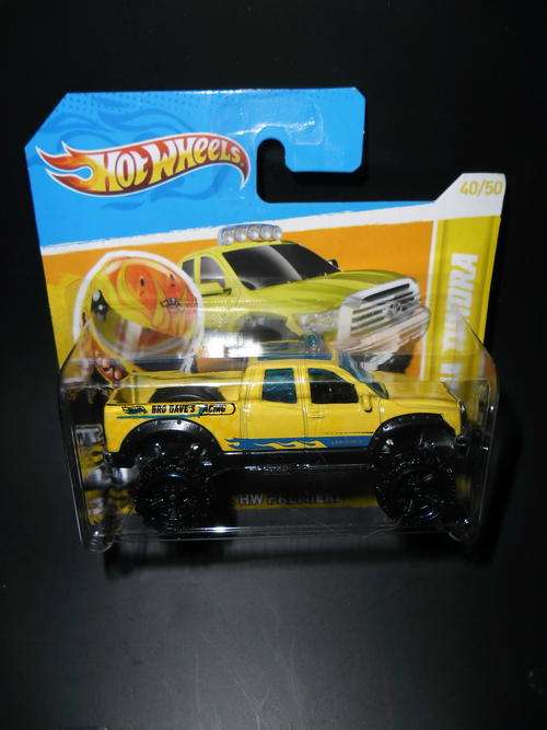 Hot Wheels 2010 Toyota Tundra  2012 First Editions (mint on card )