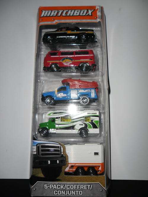 Matchbox 5-Pack Camping (Mint in Box)