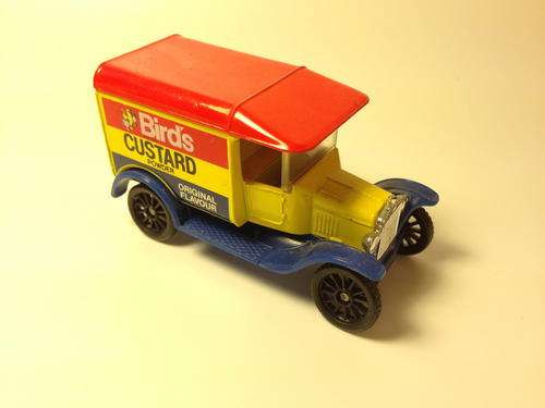 Matchbox # MB44 1921 Model T Ford - Birds Custard - Loose