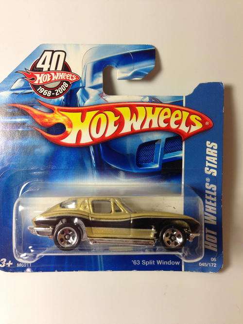 Hot Wheels - '63 Split Window Corvette  - 2008 Hot Wheels Stars