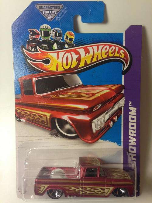 Hot Wheels - Custom '69 Chevy Pickup - 2013 Hot Wheels HW Showroom Hot Trucks