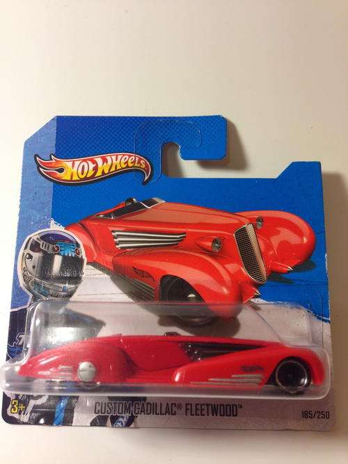 Hot Wheels Custom Cadillac Fleetwood  2013 Hot Wheels HW Showroom American Turbo New (mint on card )