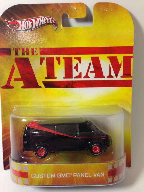 Hot Wheels - Custom GMC Panel Van - The A Team - 2013 Retro Entertainment Series