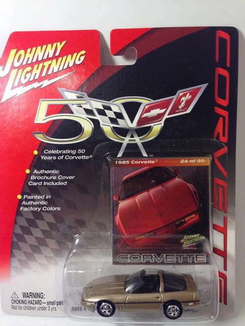 Johnny lightning - 1985 Corvette - Johnny lightning - Mint on Card