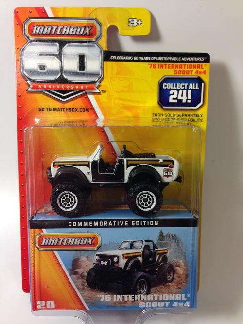 Matchbox - 1976 International Scout 4X4 - Matchbox 60 Anniversary # 20
