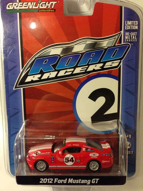 Greenlight - 2012 Ford Mustang GT - Greenlight Road Racers - Mint on Card